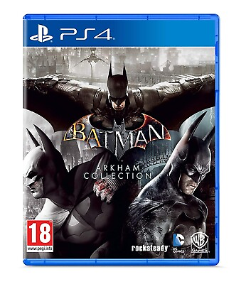 #ad Batman Arkham Collection PS4 Playstation 4 Works in Any Country