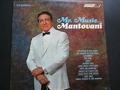 MR MUSIC Mantovani London PS 474 lp vinyl
