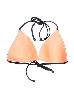 #ad Assorted Brands Women Orange Swimsuit Top L