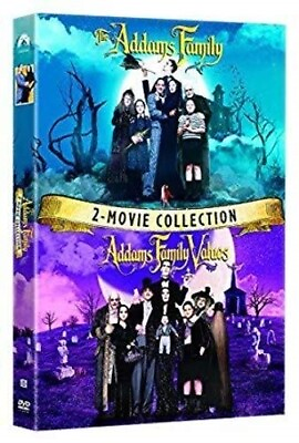 #ad THE ADDAMS FAMILY ADDAMS FAMILY VALUES New Sealed DVD 2 Movie Collection