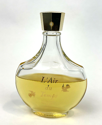 Vintage L#x27;Air du Temps Eau de Toilette Nina Ricci Lalique Bottle 6.6 oz 200 ml