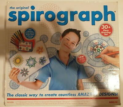 #ad The Original Spirograph 30 Piece Drawing Set all Pieces included