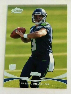 #ad Russell Wilson 2012 Topps Prime RC #78 Denver Broncos Rookie Seattle NFL