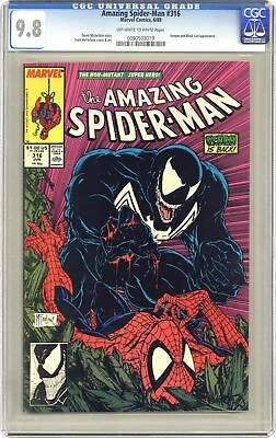 #ad Amazing Spider Man #316D CGC 9.8 1989 0090503019