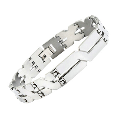 #ad Stainless Steel Hand Chain Men Bracelet Bracelets Man Fashion