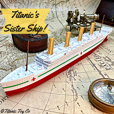 12” HMHS Britannic Model Titanic Model Titanic Toy For Kids Britannic Lego