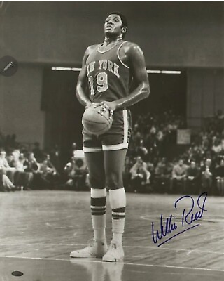 Willis Reed Signed 8 x 10 Photo Reprint Autograph New York Knicks HOF NBA
