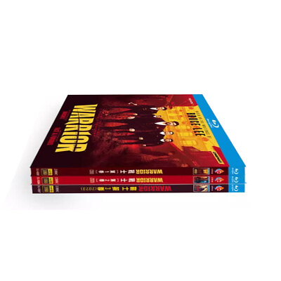 #ad Warrior 2023 :Complete Season 1 3 Blu ray BD TV Series Disc Boxset Sealed New