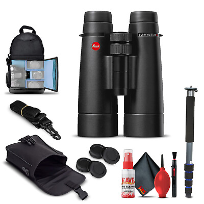 #ad Leica 8 x 50 Ultravid HD Plus Binoculars 40095 Basic Bundle