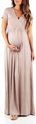 #ad Women#x27;s Maternity Short Sleeve Dress Made in USA