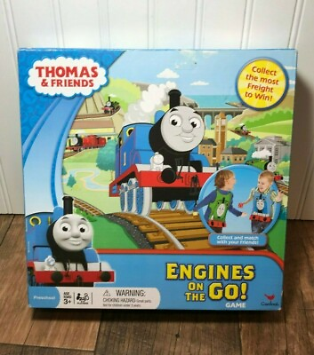 #ad NEW Thomas the Train Tank quot;Engine on the Goquot; Board Game Toddler Vest Tokens