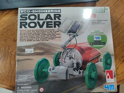 NEW Eco Engineering Solar Rover Green Science Model
