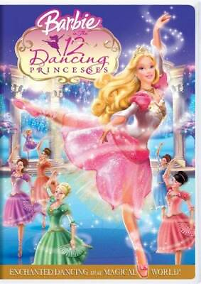 #ad Barbie in The 12 Dancing Princesses DVD VERY GOOD