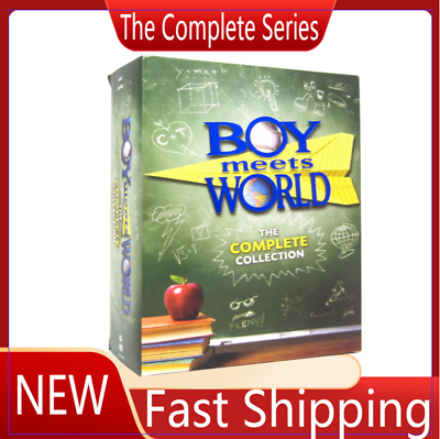 #ad Boy Meets World The Complete Collection Series Seasons 1 7 DVD 22 Disc US