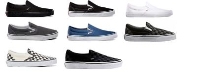 #ad Vans New SlipOn Classic Sneakers Unisex Canvas Shoes All Colors Men#x27;s Women#x27;s
