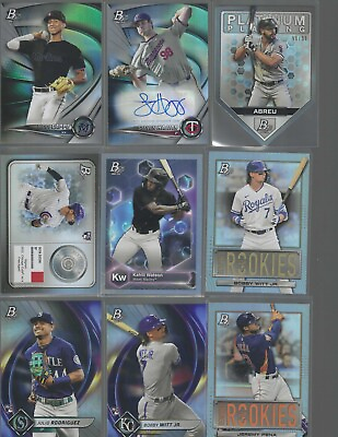 #ad 2022 Bowman Platinum Top Prospects RC Inserts Variations Vets PYC