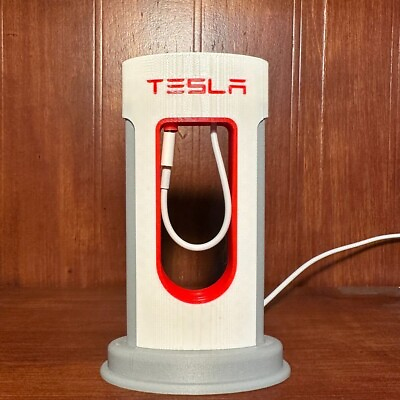 Tesla Super Charger Model for IPhone Cable
