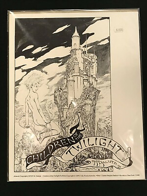 #ad Children of the Twilight Limited Edition Signed Portfolio by Michael Kaluta