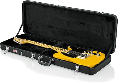 #ad Gator Cases Hard Shell Wood Case for Standard Electric Guitars Strat and Tele