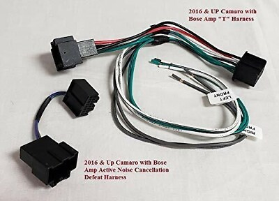 #ad For 2014 2018 Silverado Sierra Bose Add Amp Adapter Kit With ANC Defeat Harness
