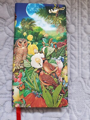 #ad Paperblanks Journal Nature Montages Moon Garden 7quot; X 3.5quot;