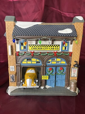 Dept 56 Christmas in the City quot;Checker Cab Companyquot; #4044789