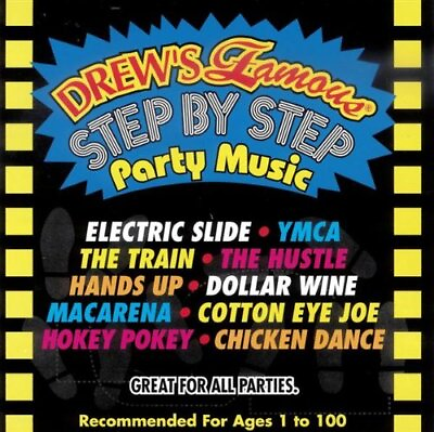 #ad Various Artists : Drews Famous Step By Step Party Music CD