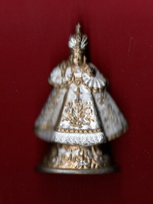 Imagen metal antique of Niño Jesus de Praga medal utenti