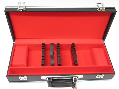 #ad Japanese Japan Kitchen Cutlery Chef 6 Knife Storage Hard Leather Briefcase Case