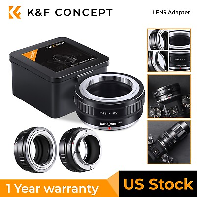 #ad Kamp;F Concept Adapter M42 FX for M42 Lens to Fujifilm Fuji FX X mount X Pro1 X E1