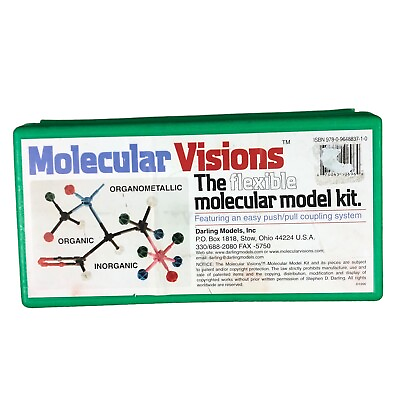 #ad Darling Models Chemistry Kit: Molecular Visions Flexible Molecular Model OPEN