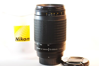 Nikon AF G Zoom Nikkor 70 300mm f 4 5.6 FX lens READ for N80 F100 D90 D750 D850