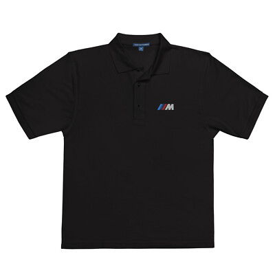 #ad BMW M Class Embroidered FAN Men#x27;s Premium Polo