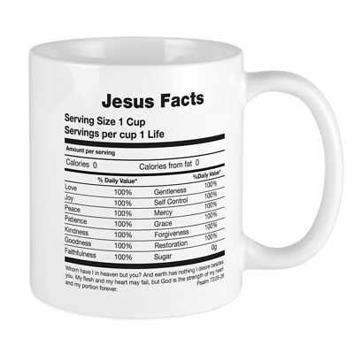 #ad CafePress Jesus Facts Mugs 11 oz Ceramic Mug 988703773