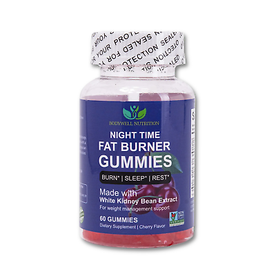 #ad Night Time Fat Burner Gummies for Sleep amp; Weight Loss Support