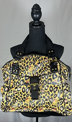 HELLO KITTY Loungefly Large Leopard Cheetah Bag Purse Animal Print