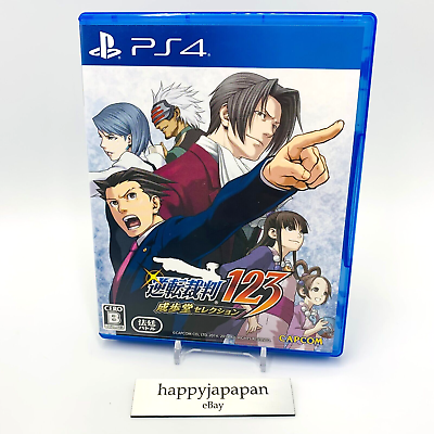 #ad Sony PS4 Video Games Phoenix Wright: Ace Attorney Trilogy Playstation 4 Japanese
