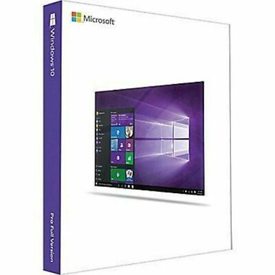 BRAND NEW Microsoft Windows 10 Pro 32 64 Bit Flash Drive FQC08789