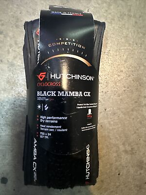 #ad #ad new Hutchinson Mamba CX Tire TUBELESS 700x34 Black Gravel TIRE Fast Rolling