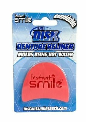 #ad The New Remoldable Disk Denture Reliner Re Liner by Instant Smile
