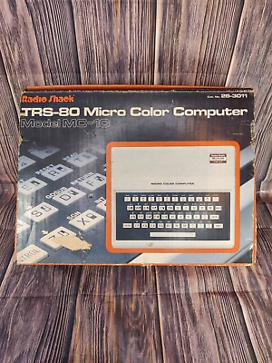 #ad Radio Shack TRS 80 Micro Color Computer MC 10 26 3011 New Open Box Rare