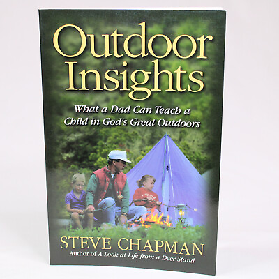 #ad SIGNED OUTDOOR INSIGHTS By Steve Chapman Paperback Book 1999 Very Good Copy
