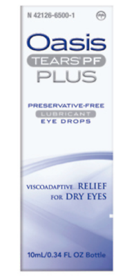 #ad AUTHENTIC amp; NEW OASIS TEARS PF PLUS EYE DROPS DRY EYES 10mL EXP. 02 25