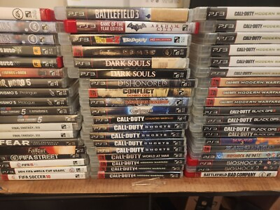 #ad Sony Playstation 3 PS3 Games Tested You Pick amp; Choose Video Game