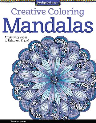 #ad Creative Coloring Mandalas: Art Activity Pages to Relax and Enjoy Design O...