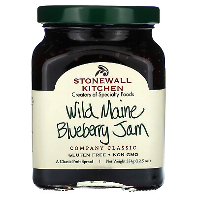 #ad Wild Maine Blueberry Jam 12.5 oz 354 g