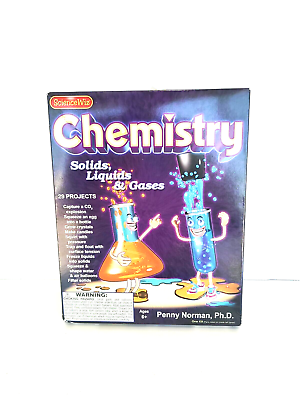 #ad #ad ScienceWiz 52499 Chemistry Kit Solids Liquids Gases 29 Projects Ages 6