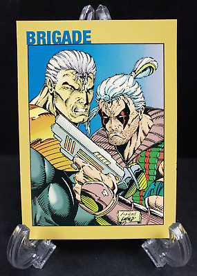 #ad 1993 Advance Comics Image Series Brigade Promo Card FAST SHIPPING
