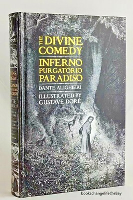 THE DIVINE COMEDY INFERNO PURGATORIO PARADISO Dante Alighieri Gustave Dore NEW