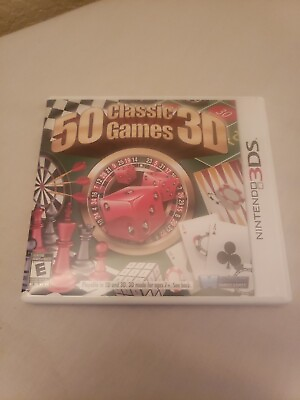 #ad 50 Classic Games 3D Nintendo 3DS 2012